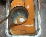 Gambar langkah 5 resipi Rotiramisu.