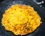 A picture of step 3 of Vegetable besan chilla.