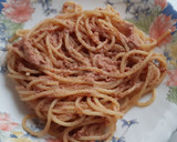 Foto del paso 6 de la receta: Espaguetis con salsa de paté