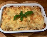 A picture of step 9 of Mushroom Lasagne.
