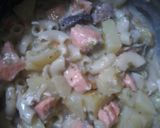 Foto langkah ke 4 dari resep Salmon kentangmakaronikejubuncis.