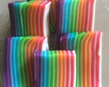 Foto langkah ke 6 dari resep Kue Lapis Rainbow.