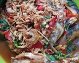 Foto langkah ke 5 dari resep Pindang tongkol pedas kemangi.