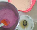 Dragon fruit cheese kek