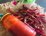 A picture of step 4 of Jain Schewan sauce.