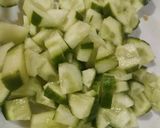 A picture of step 2 of Colourful salad.......