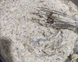 A picture of step 6 of Black gram vada.