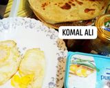 A picture of step 1 of Half fry Egg paratha and tea.