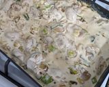 Foto del paso 3 de la receta: Pasta en salsa de champignones y puerro en La Planchetta 😍💖🍄