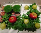 A picture of step 5 of Green Juice for Glowing Skin.