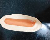 Hình bước làm 6 của món Bánh Mì Xúc Xích Bông Lúa