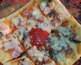 Foto langkah ke 7 dari resep Pizza Hot kotak (Magic Com)🍕.