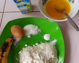 Foto langkah ke 1 dari resep Banana pluffy pancake.