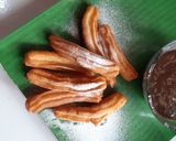 Foto langkah ke 5 dari resep Churros Saos Coklat.