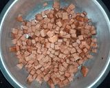 A picture of step 1 of Suran Farali Sabji.