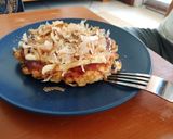 Foto langkah ke 6 dari resep Okonomiyaki Simple.