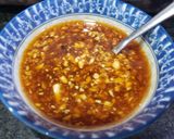 Hình bước làm 1 của món Gà tre hấp mắm nhĩ