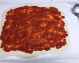 Foto del paso 1 de la receta: Pizza de bacon y champiñones facilita