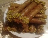 صورة لخطوة 4 من وصفة بوراك الرنة جوز ولوز بنة تعمل ستة وستين 😋😋