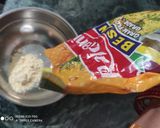 राजधानी बेसन बेक्ड बाउल विद स्प्राउट्स चाट रेसिपी चरण 1 फोटो