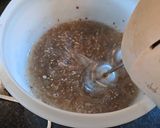 Foto del paso 2 de la receta: Torta de chocolate y semillas sin huevos y sin azúcar