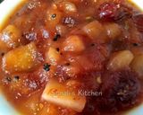 A picture of step 5 of Pineapple Cranberry Chutney.