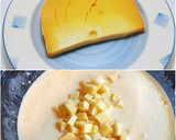 Foto del paso 4 de la receta: Quiche de mozzarella y gouda con dados de sajonia