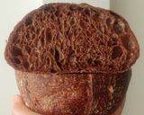 Foto langkah ke 21 dari resep Basic Chocolate Sourdough Bread (88%).