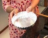 A picture of step 7 of Eid special pudding.