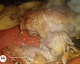Foto del paso 24 de la receta: Pollo "entalcado" con papas rústicas