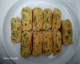Foto langkah ke 9 dari resep Gyeran mari / tamagoyaki / telur gulung korea / jepang.