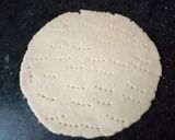 A picture of step 2 of Dry fruit paratha.