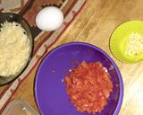 Foto del paso 4 de la receta: Pizza sin harina con base de coliflor y vegetales