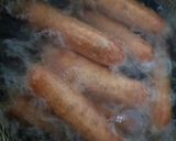 A picture of step 1 of My take on Chip Shop Sausages. 😘.