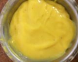 A picture of step 1 of Mango custard pudding.