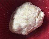 A picture of step 3 of Keto Vegan Dinner Rolls.