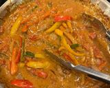 A picture of step 3 of Chicken Rasta Pasta.