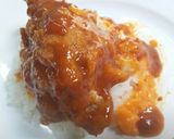 Foto langkah ke 7 dari resep Paha Ayam with Fire Chicken and Cheese Sauce.