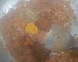 A picture of step 3 of Moong dal and galka(sponge gourd) nu shaak.