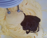 Foto del paso 2 de la receta: Pastel de dos sabores con cheesecake de Oreo