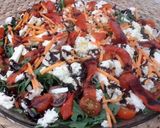Foto del paso 10 de la receta Ensalada de rúcula, mozzarella y pimiento asado