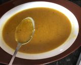 A picture of step 3 of Split lentil soup شوربه عدس.