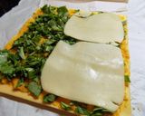 Foto del paso 3 de la receta: Pionono con mayonesa de zanahorias relleno con rúcula, jamón y queso