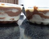 Foto langkah ke 11 dari resep Puding Zebra roti tawar.