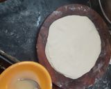 A picture of step 10 of Khaja puri.