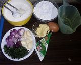 Foto langkah ke 1 dari resep Keripik Bawang Santan ~ Kue Bawang Santan.