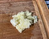 Une image de l'étape 6 de Riz à l'agneau, courgettes et panais.