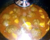 A picture of step 14 of Kofta Biryani.