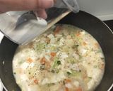 A picture of step 9 of Mun Tahu Ayam / Chinese Chicken Tofu Thick Soup.