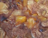 A picture of step 8 of Plum clafoutis with almond flour.